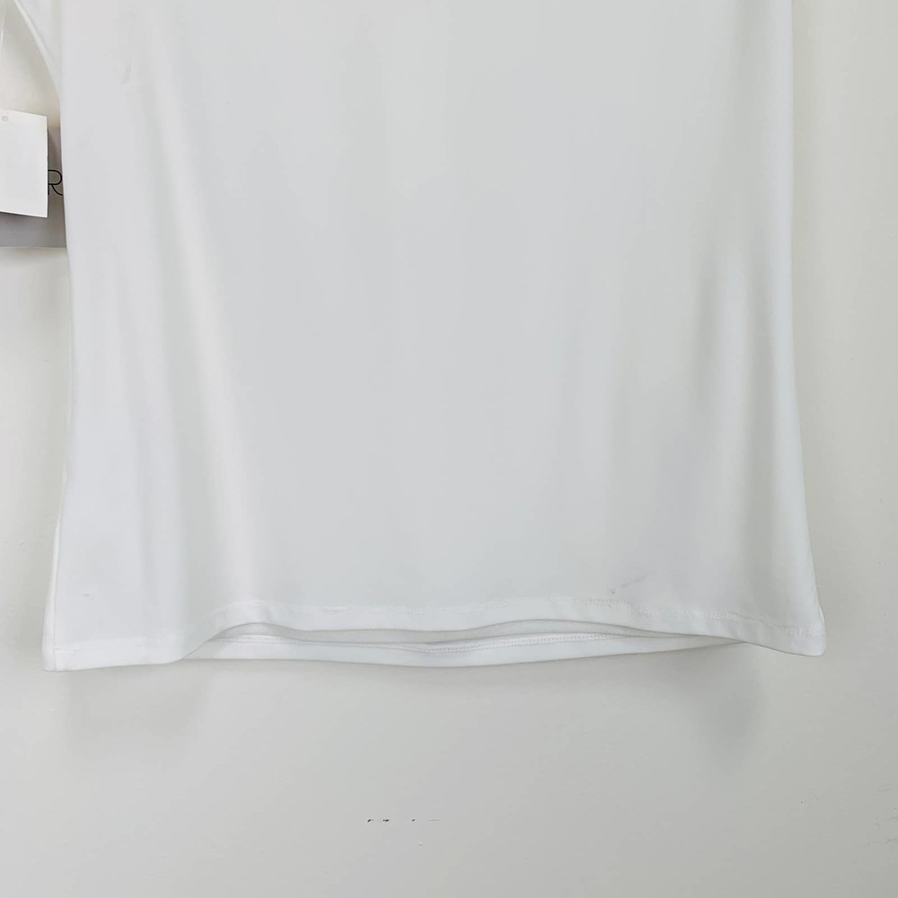 NWT KASPER Crossover Cutout Top Size S - Picture 8 of 11